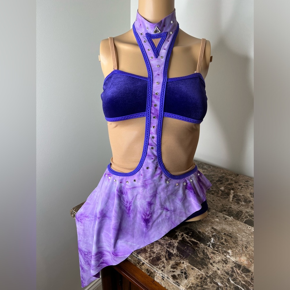 Beautiful Show Off purple and lavender costume